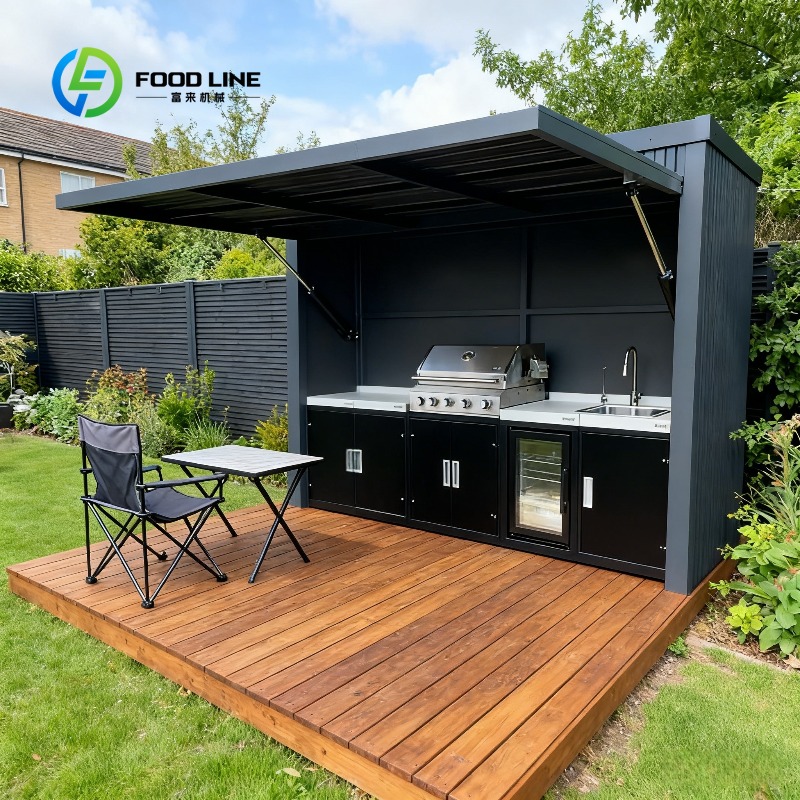 Kitchen Outdoor Camping - Customized Collapsible Outdoor Mobile Kitchen with