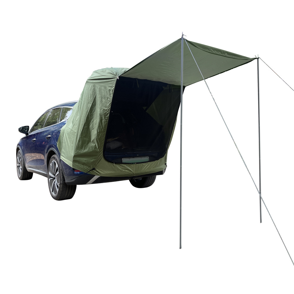 Outdoor Camping Car Tail Tent - Outdoor Rainproof Canopy Roof Top Car