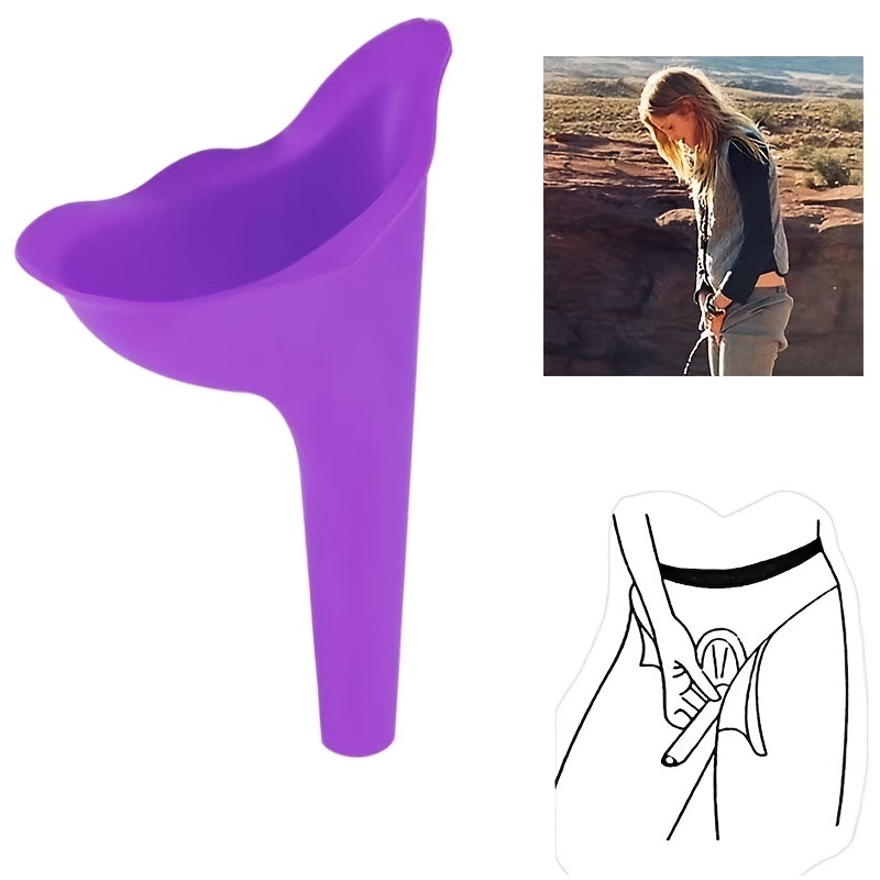 Outdoor Camping Urinal - Portable Women Standing Urinal Reusable Car