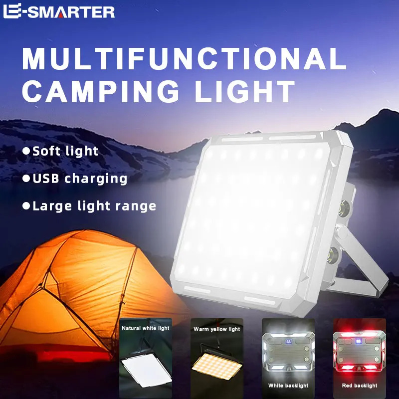 Outdoor Camping Lamp - LED Camping Tent Light Rechargeable Searchlight