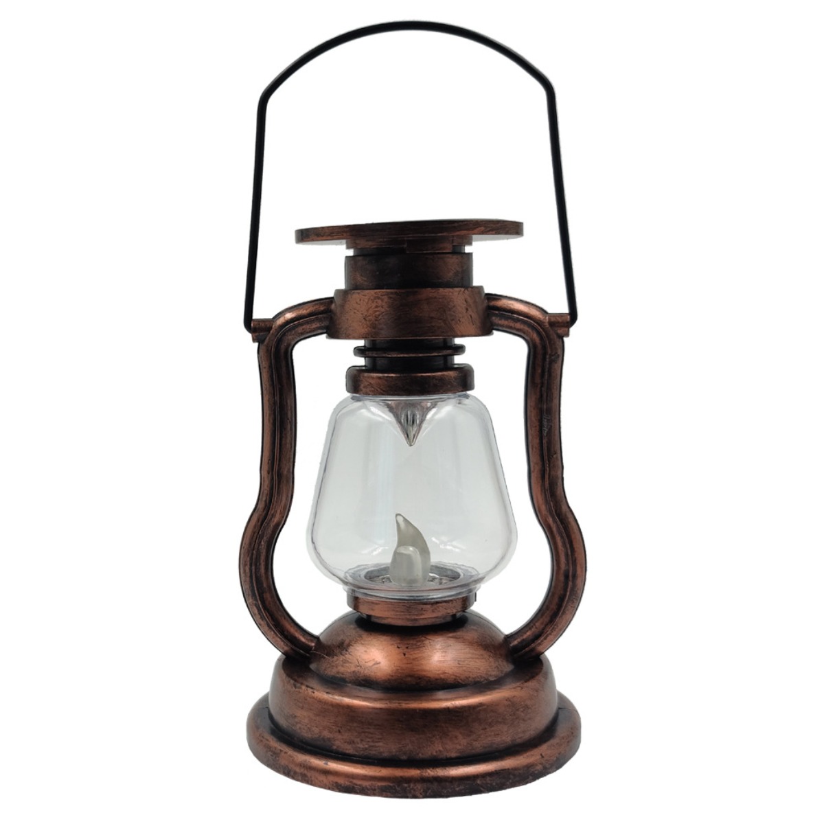 Camping Solar Lantern - Explosive solar retro kerosene lamp led
