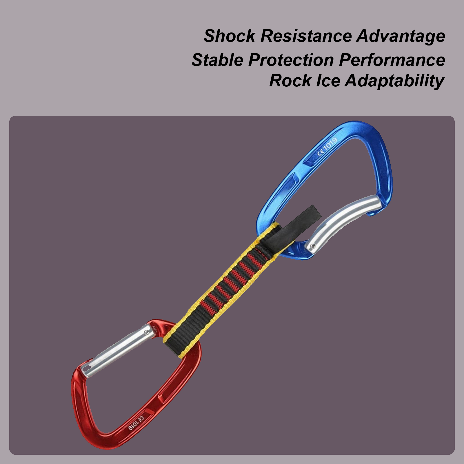 Outdoor Camping Adventures - Quickdraws Climbing Climbing Carabiner Accessories Mountaineering