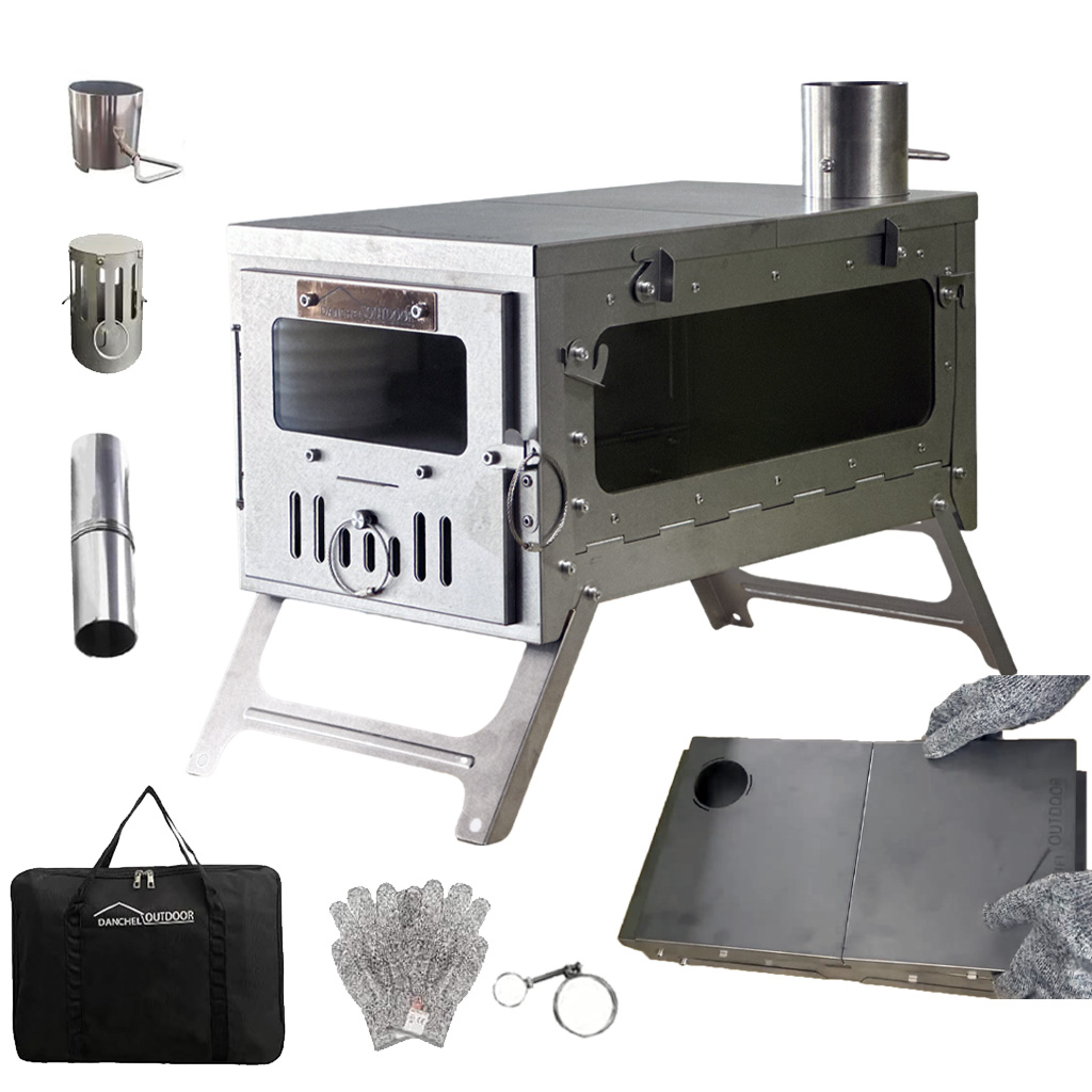 Outdoor Camping Usa - USA Warehouse TSG Titanium Tent Stove