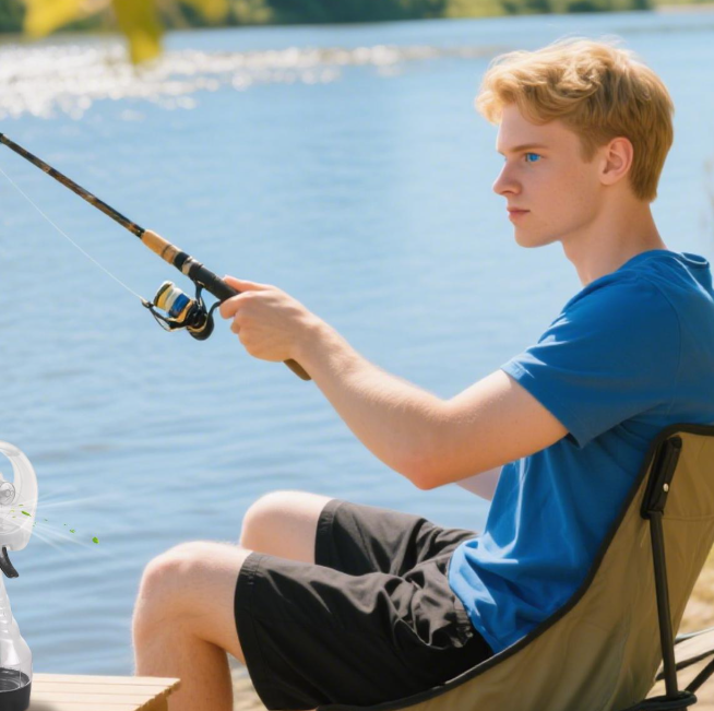 Outdoor Camping Misting Fan - Handheld Misting Fan Misting Camping Fan