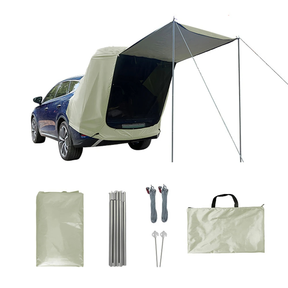Outdoor Camping Car Tail Tent - Outdoor Car Rear Extension Tent Camping