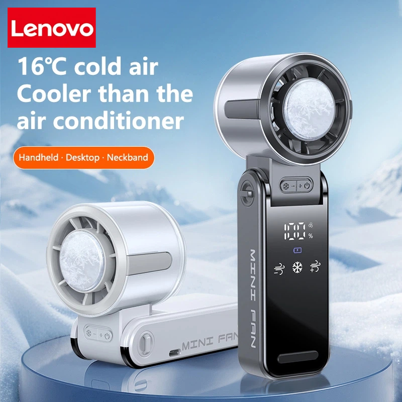Outdoor Camping Misting Fan - Lenovo New Portable Handheld Fan USB
