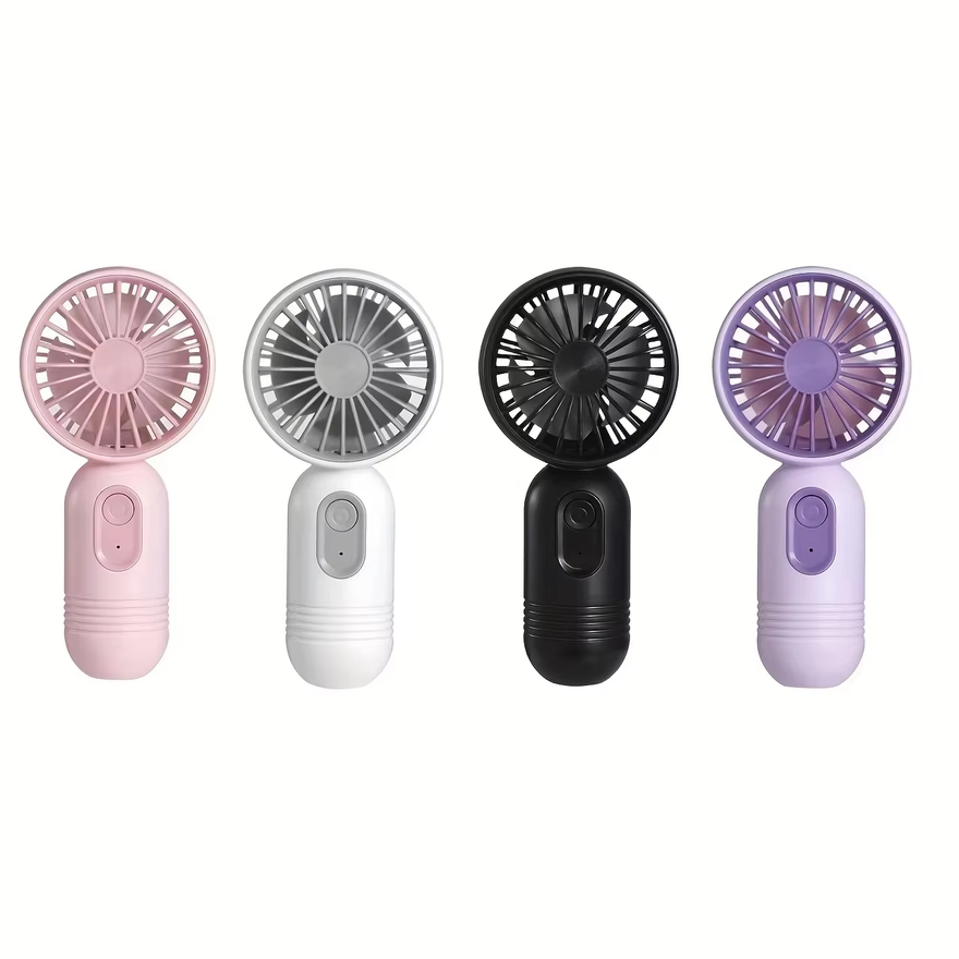 Outdoor Camping Misting Fan - USB Mini Rechargeable Portable Fan with