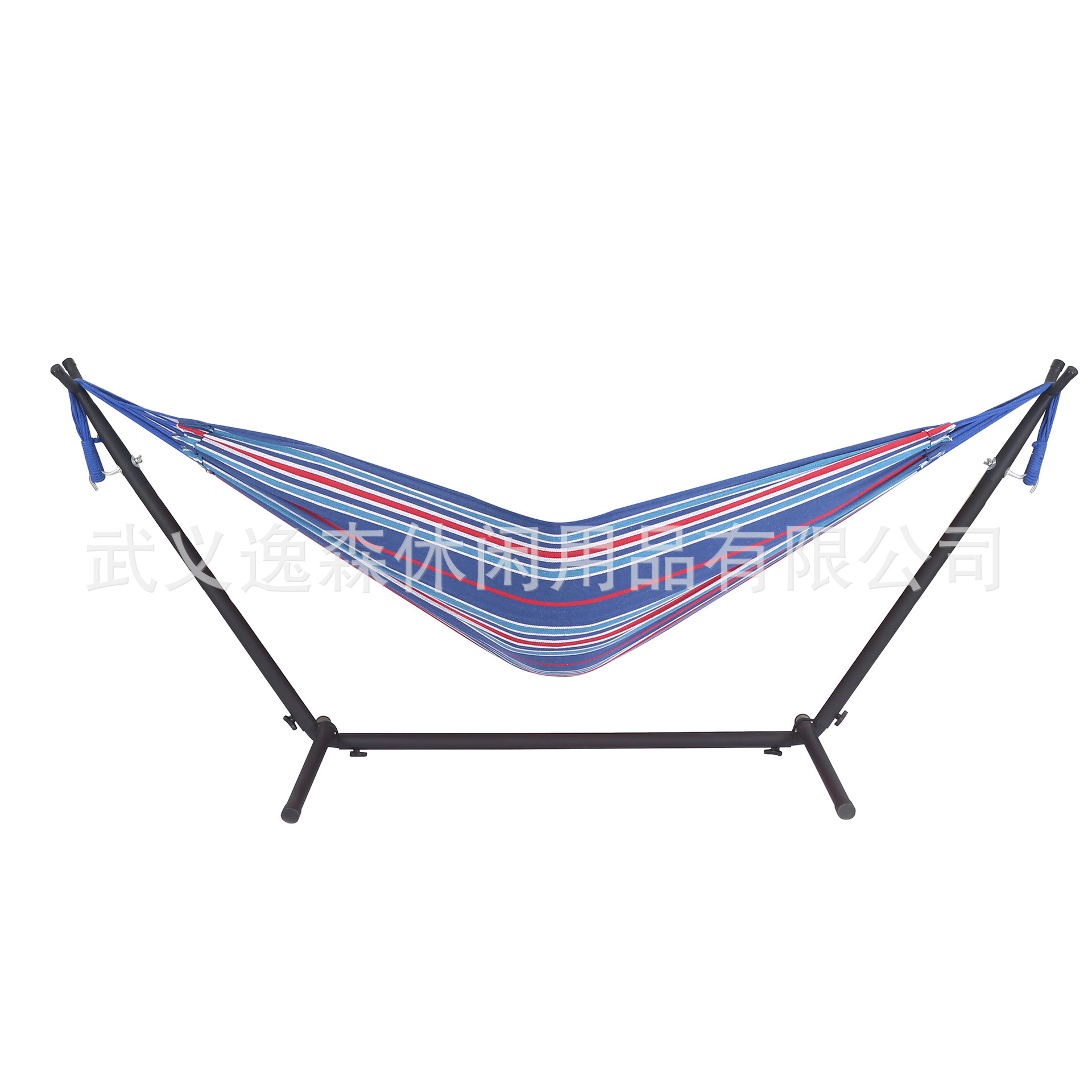 Outdoor Camping Hammock - Outdoor single and double striped canvas