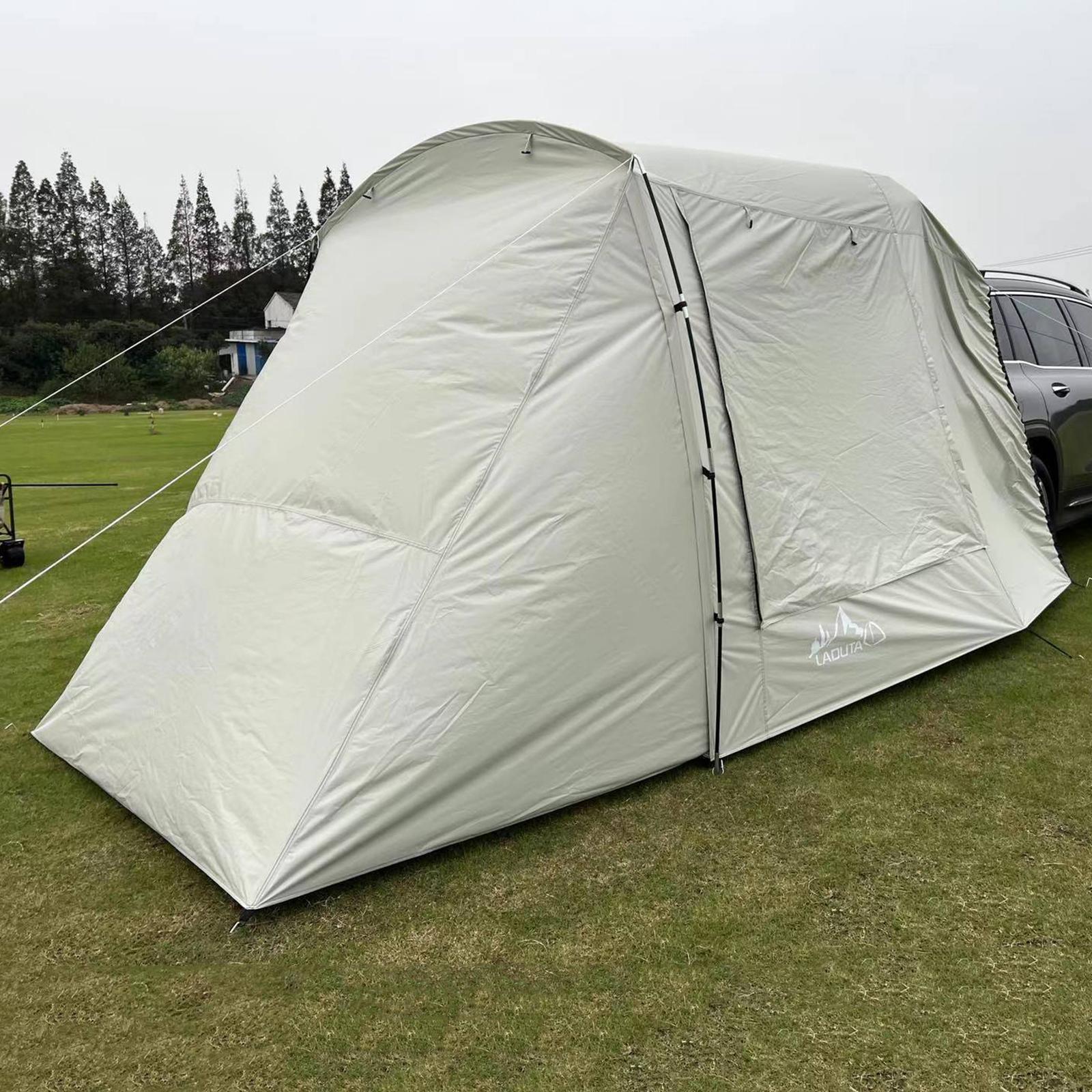 Outdoor Camping Car Tail Tent - Portable Waterproof Car Rear Tent Outside