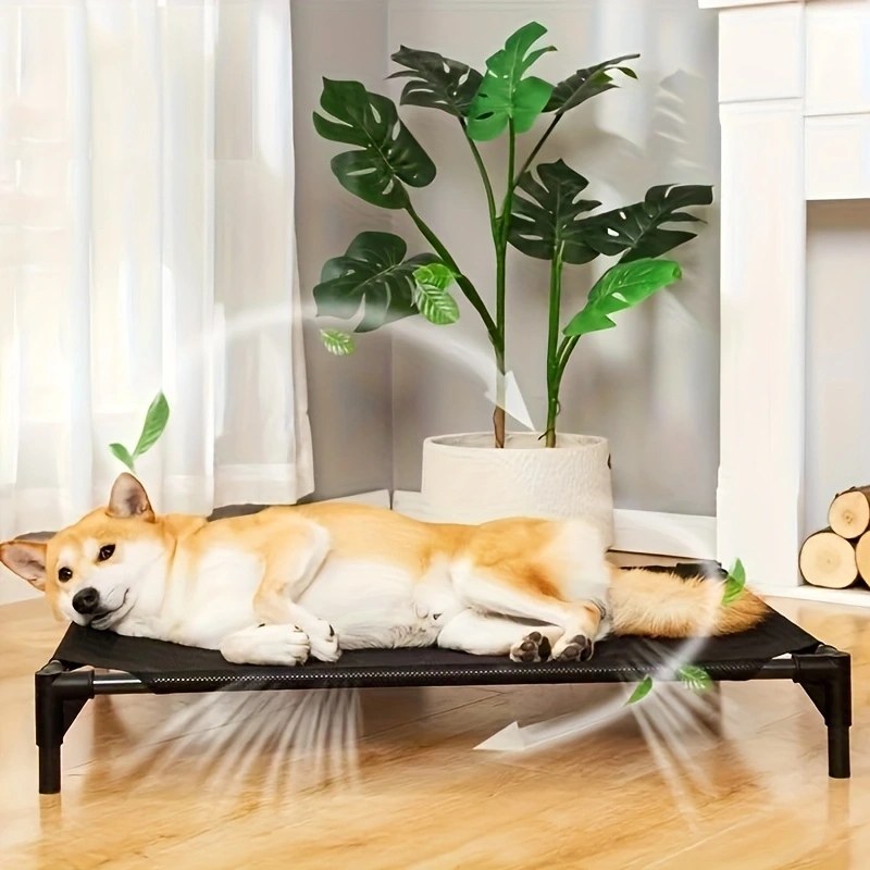 Outdoor Camping Couch - Cooling Elevated Dog Bed - Raised