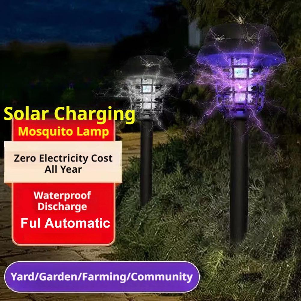 Camping Solar Lantern - 4/2/1pcs Solar Mosquito Killer Lamp Home