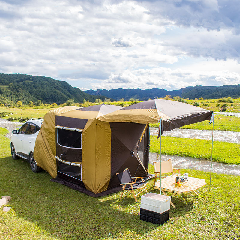 Outdoor Camping Car Tail Tent - Tent For Outdoor Camping, Portable Wilderness