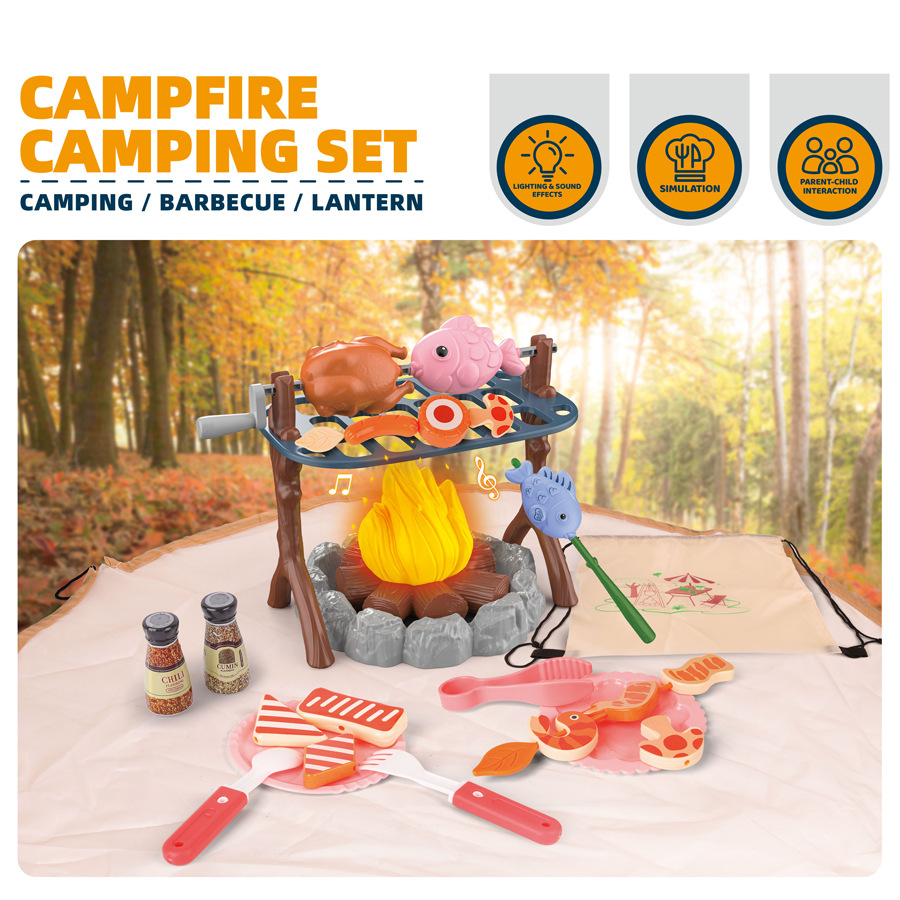 Outdoor Camping Adventures - Kids Outdoor Adventure Tool Set Campfire