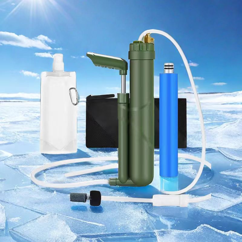 Outdoor Camping Water Filter - Filterwell Portable Hand Pump RO Water