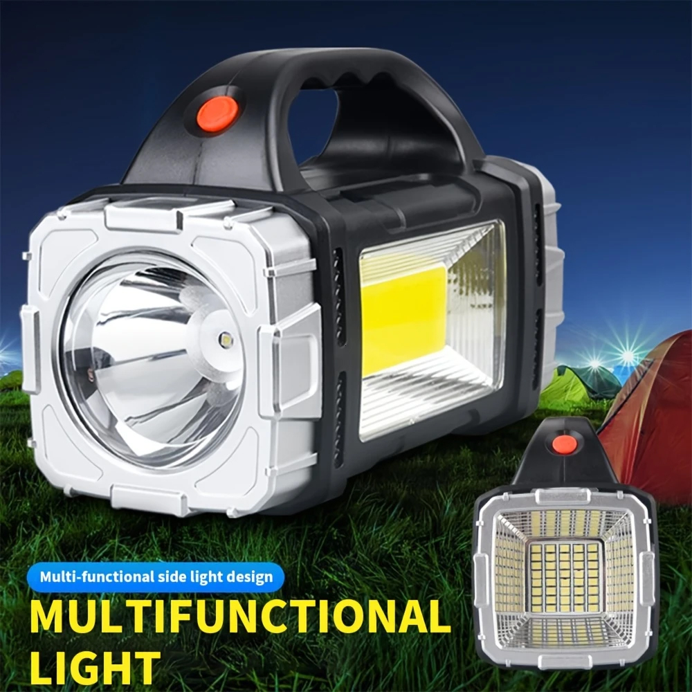Outdoor Camping Lamp - Portable Powerful USB Rechargeable Flashlight Solar