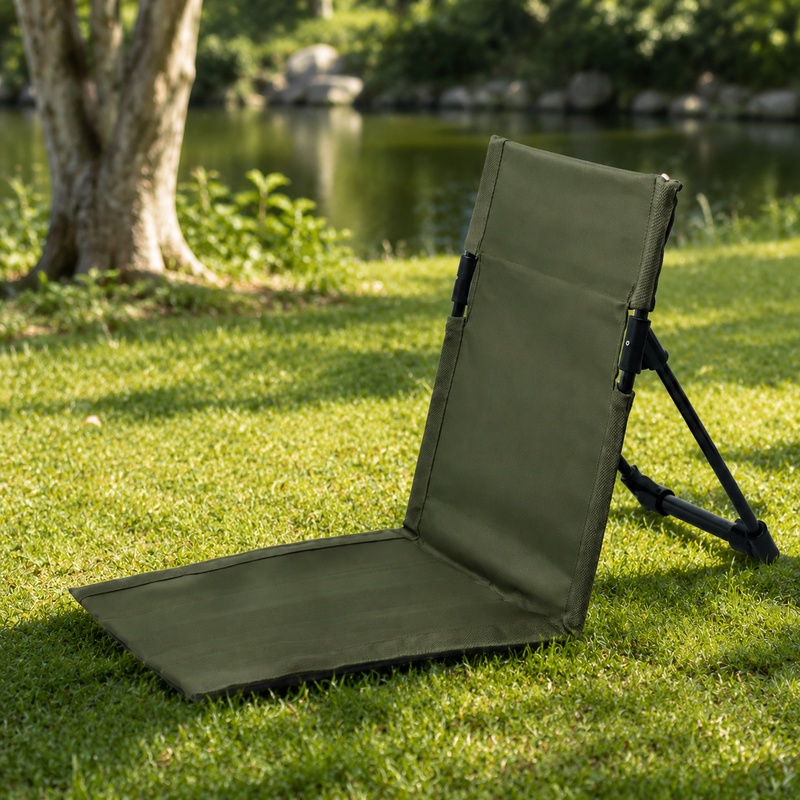 Outdoor Camping Loveseat - Lightweight Foldable Camping Seat Made of