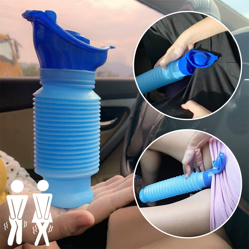 Outdoor Camping Urinal - 750ml Portable Adult Urinal Outdoor Camping