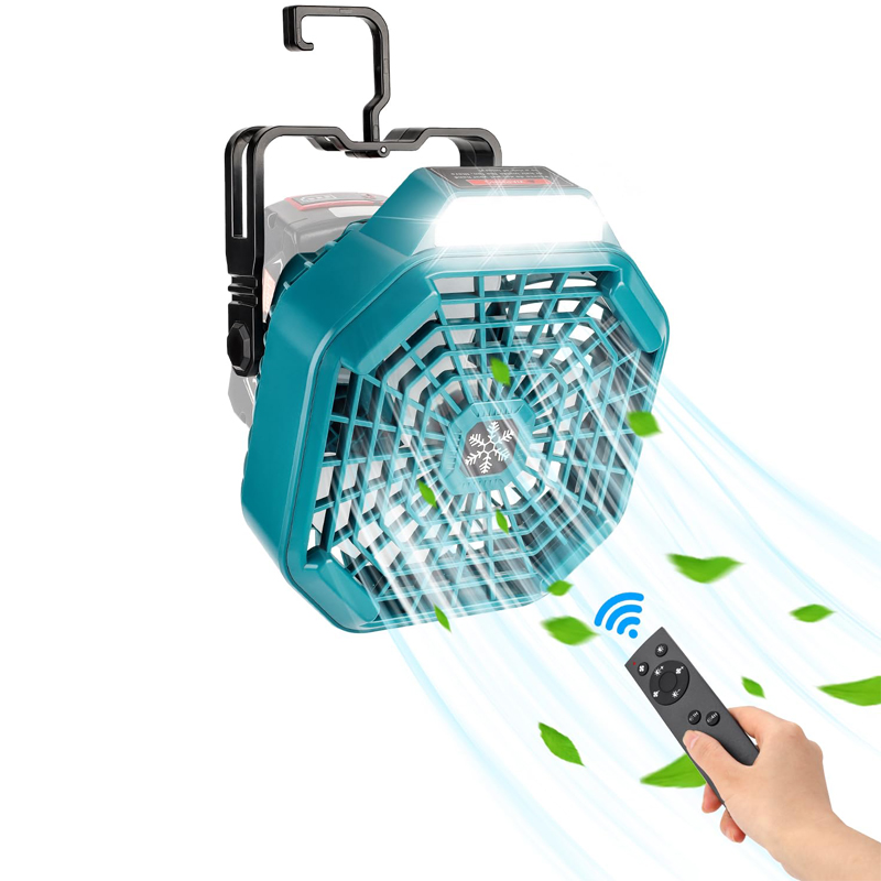 Outdoor Camping Misting Fan - Portable Outdoor Fan for Bosch 18V