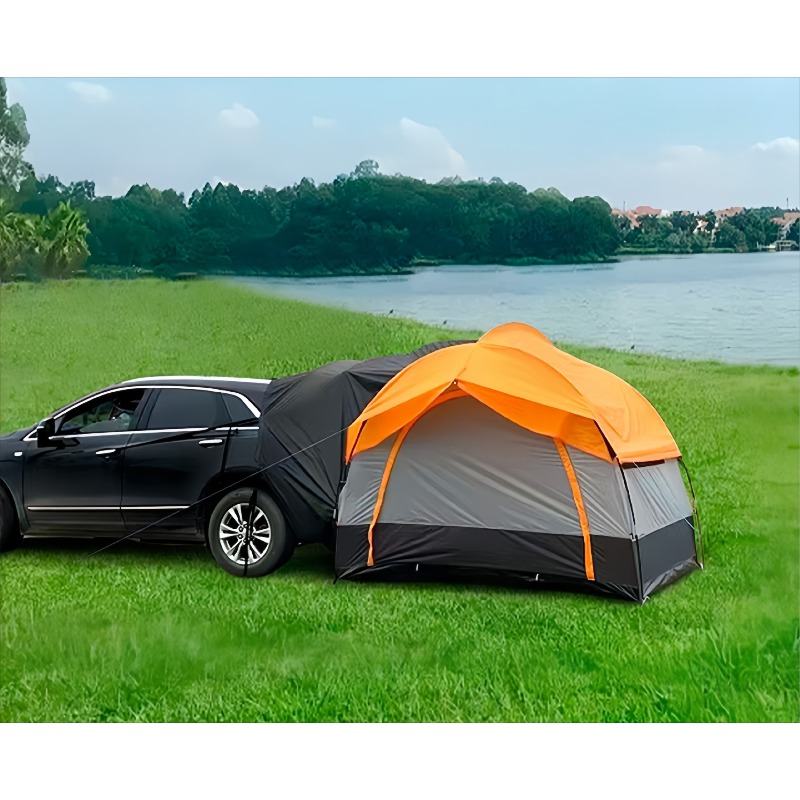 Outdoor Camping Car Tail Tent - Integrated SUV Rear Tent, Outdoor Vehicle