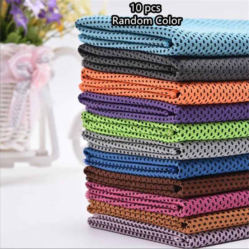 Camp Towel Microfiber - 1-10pcs Cooling Towel Instant Relief Microfiber
