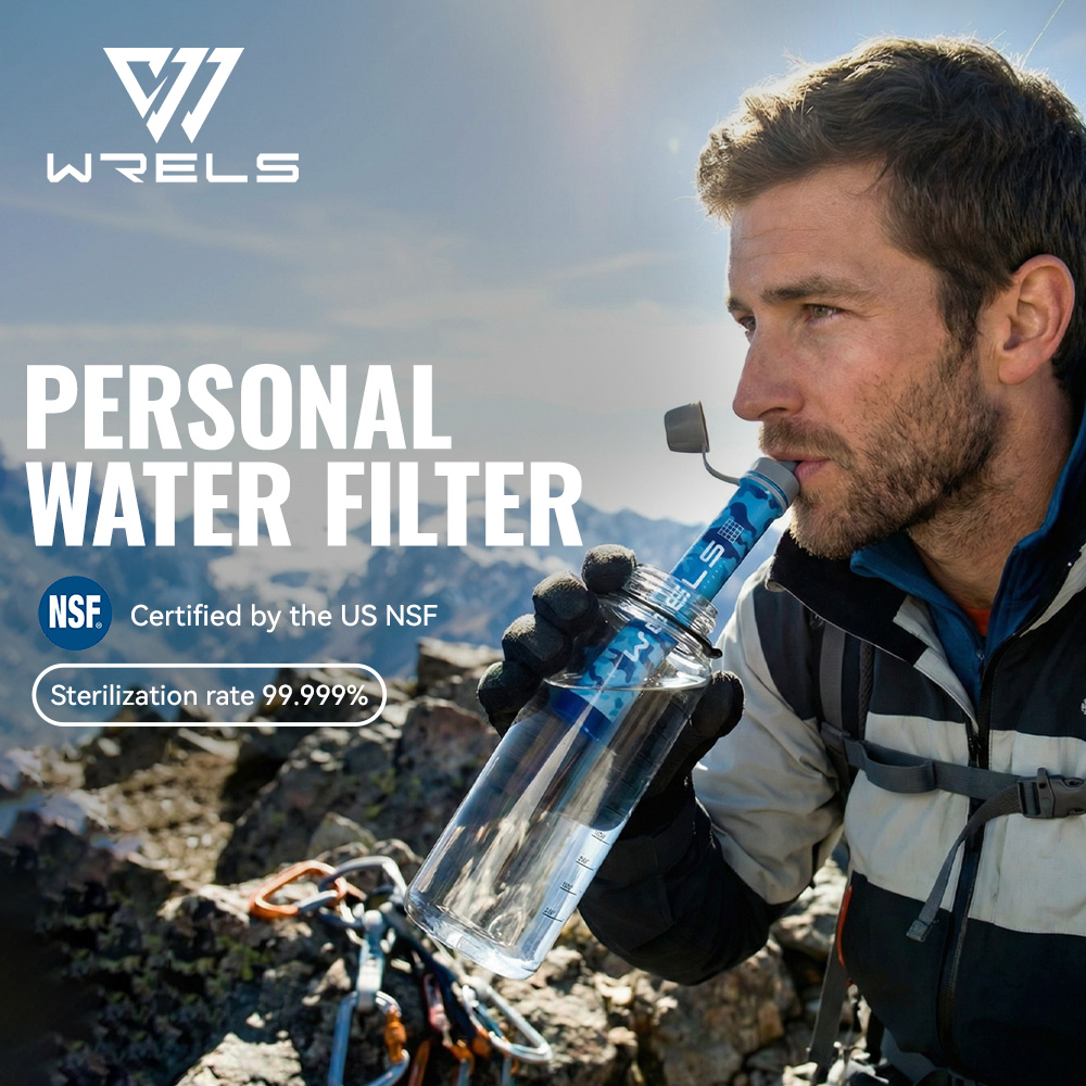Outdoor Camping Water Filter - WRELS Outdoor Portable Water Filter Set
