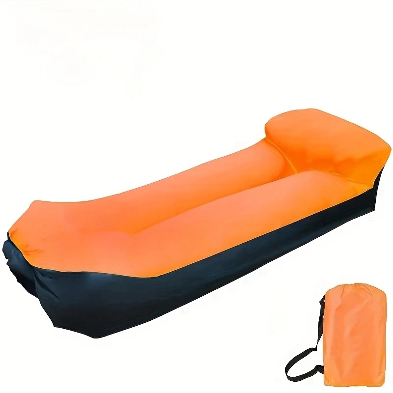 Outdoor Camping Couch - Portable Inflatable Lounge Chair with Pillow