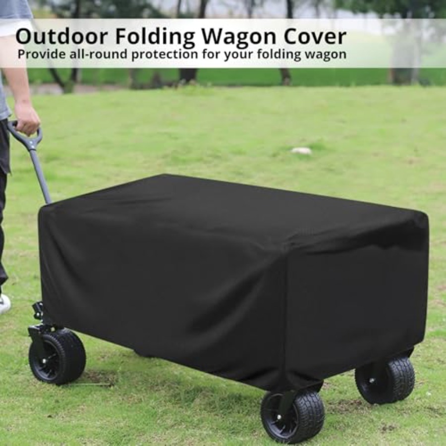 Outdoor Camping Van - 420D Folding Wagon Cover 420D Outdoor