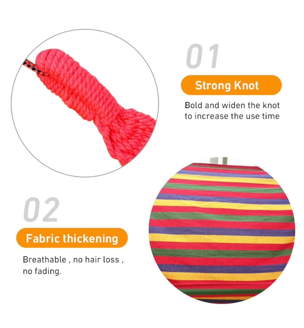 1pc Outdoor Canvas Hammock Cam - Outdoor Camping Hammock recension och pris