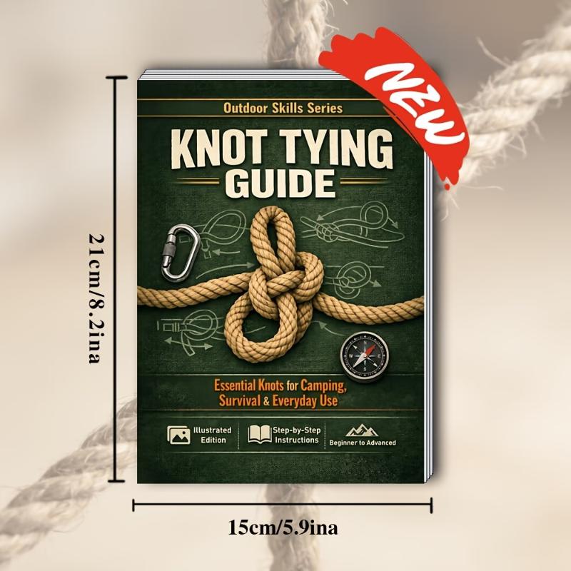 Essential Knot Tying Guide Boo - Outdoor Camping Adventures recension och pris