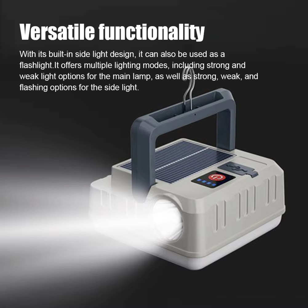 NEW Portable Solar Camping Lig - Camping Solar Lantern recension och pris