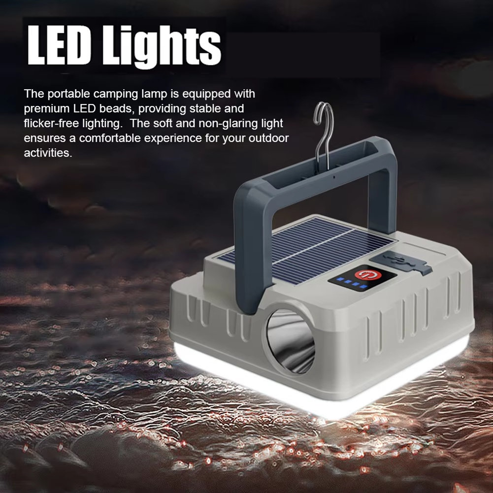 NEW Portable Solar Camping Lig - Camping Solar Lantern recension och pris