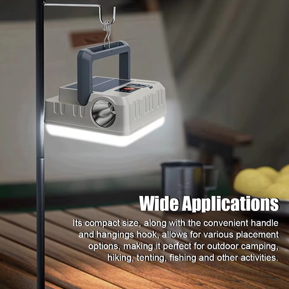 NEW Portable Solar Camping Lig - Camping Solar Lantern recension och pris