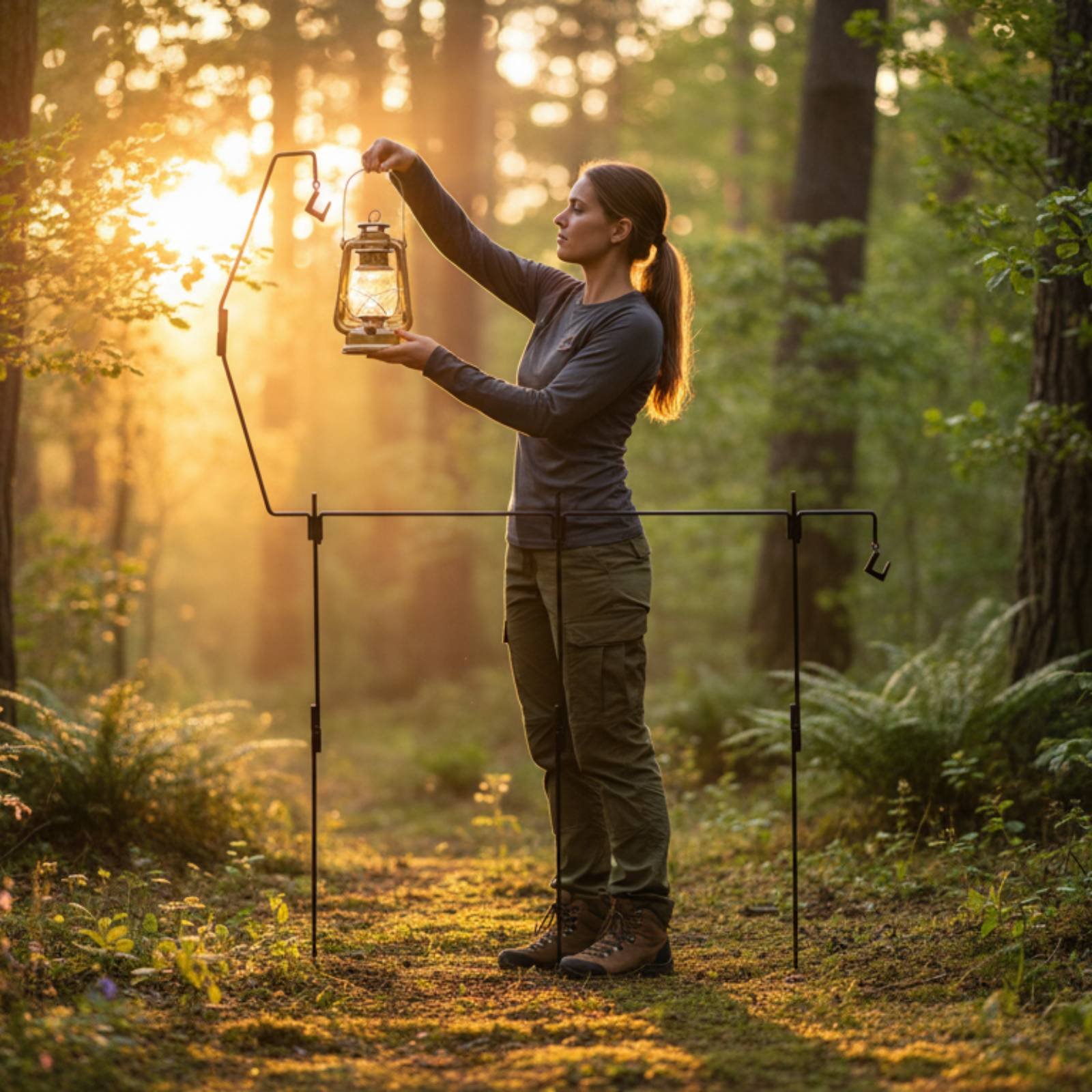 Camping Lantern Stand Detachab - Kitchen Outdoor Camping recension och pris