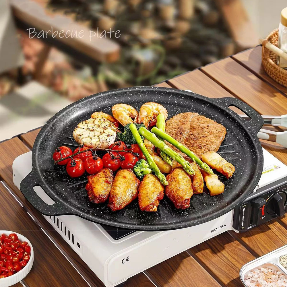 34CM Outdoor BBQ Grill Pan Non - Kitchen Outdoor Camping recension och pris