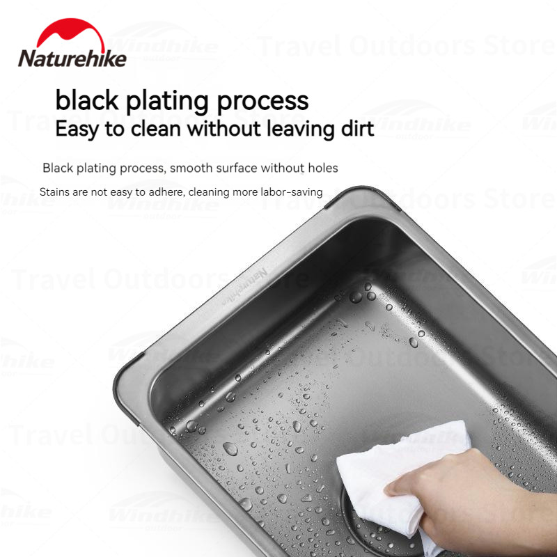 Naturehike Washing Sink Stainl - Outdoor Camping Sink recension och pris