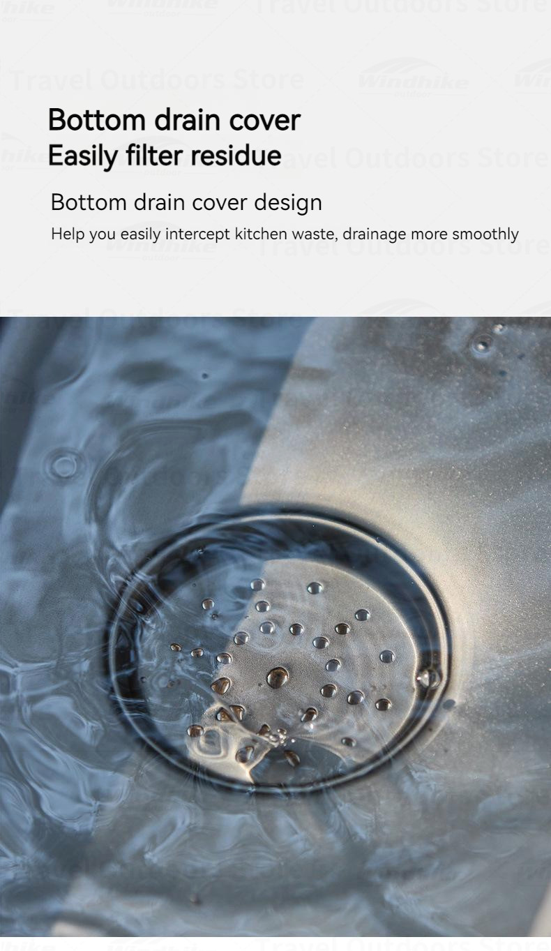 Naturehike Washing Sink Stainl - Outdoor Camping Sink recension och pris