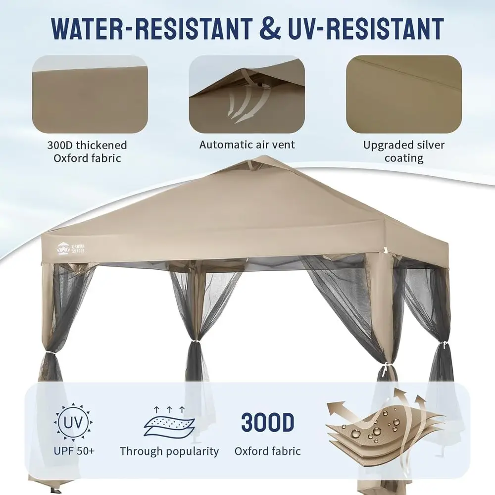 10x10 Mosquito Net Gazebo with - Outdoor Camping Mosquito Net recension och pris