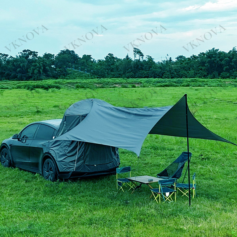 For Tesla Model Y Camping Car  - Outdoor Camping Car Tail Tent recension och pris