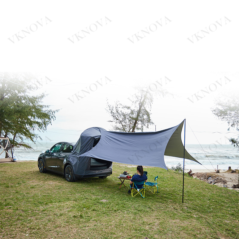 For Tesla Model Y Camping Car  - Outdoor Camping Car Tail Tent recension och pris