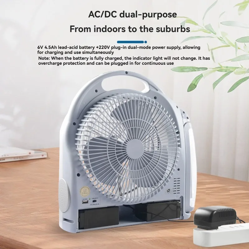 Portable 10inch Energy Saving  - Outdoor Camping Fan recension och pris