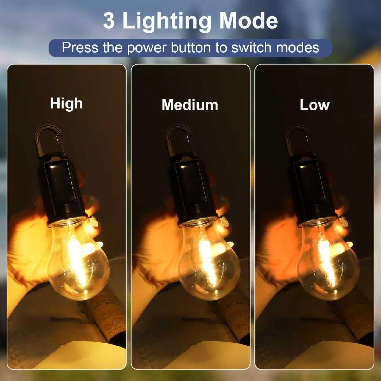 Solar LED Camping Lights Type- - Camping Solar Lantern recension och pris