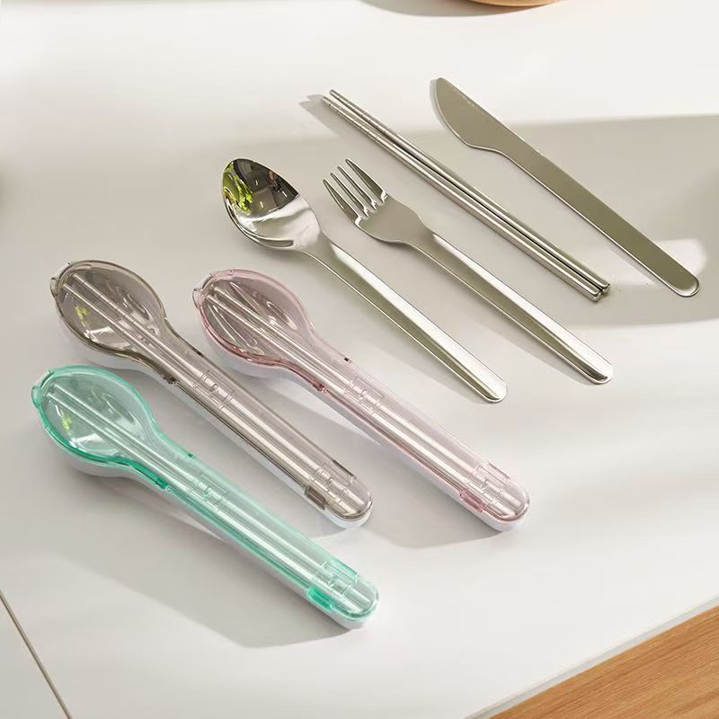 Portable Cutlery Set with Stor - Outdoor Camping Knife recension och pris