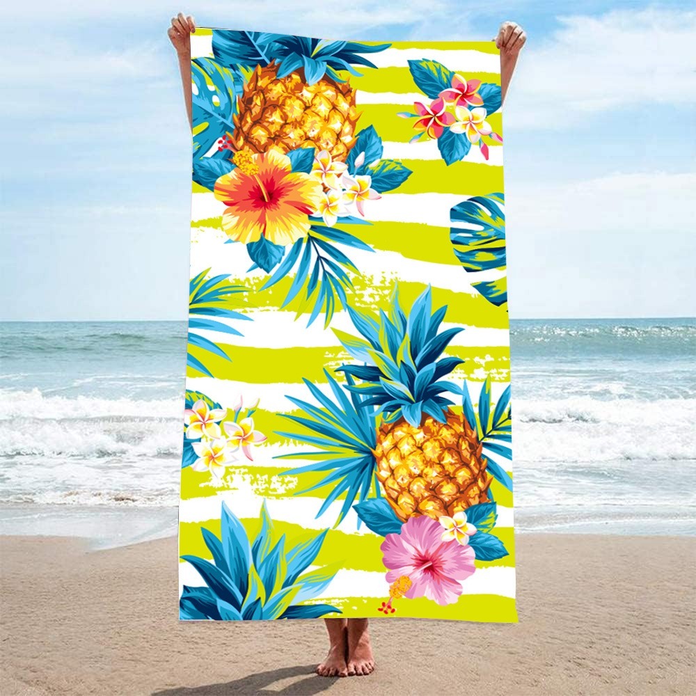 Letter Palm Tree Beach Towel 1 - Camp Towel Microfiber recension och pris