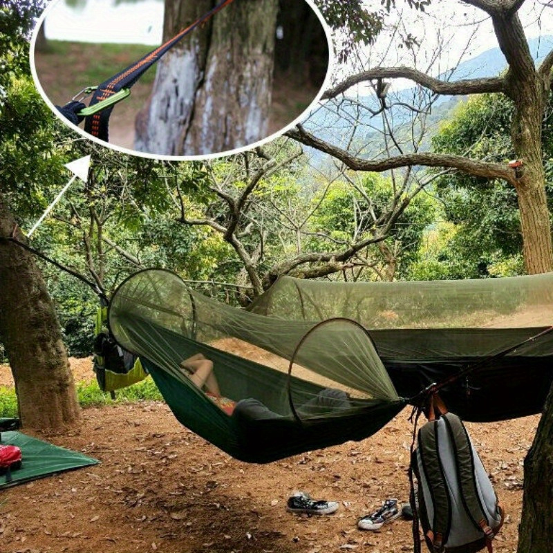 2/4 piece heavy duty climbing  - Outdoor Camping Hammock recension och pris