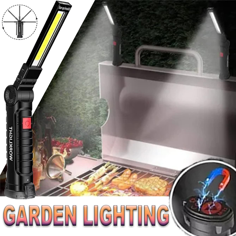 Portable LED Flashlight with M - Outdoor Camping Lamp recension och pris