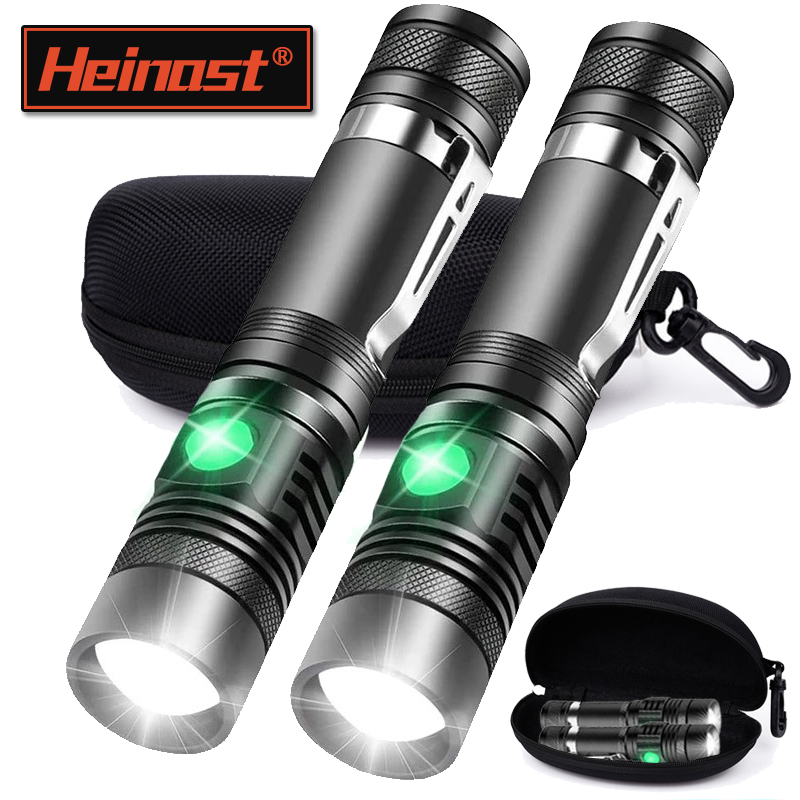 Rechargeable T6 Handheld Flash - Outdoor Camping Adventures recension och pris
