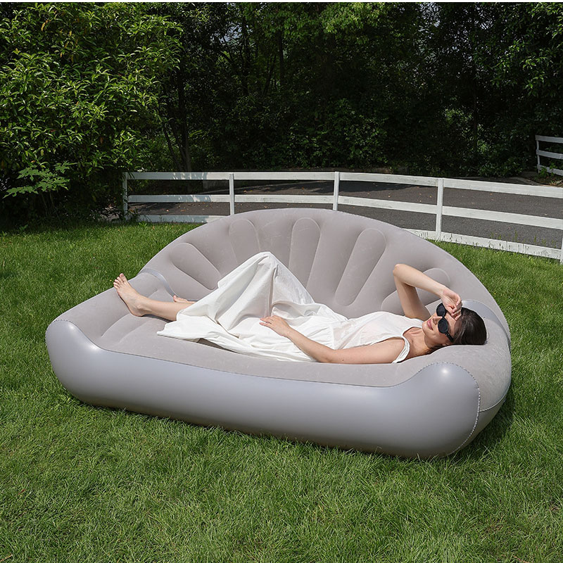 Fan Shaped Inflatable Sofa 2 P - Outdoor Camping Fan recension och pris