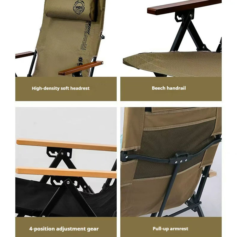 Folding High Back Beach Campin - Outdoor Camping Loveseat recension och pris