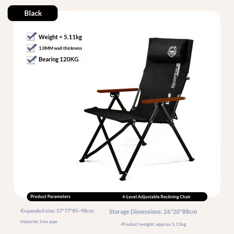 Folding High Back Beach Campin - Outdoor Camping Loveseat recension och pris