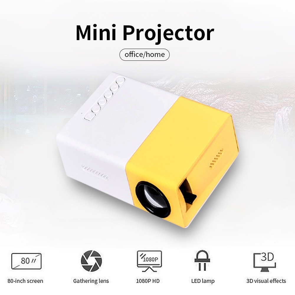 YG300 Home HD mini projector w - Outdoor Camping Tv recension och pris